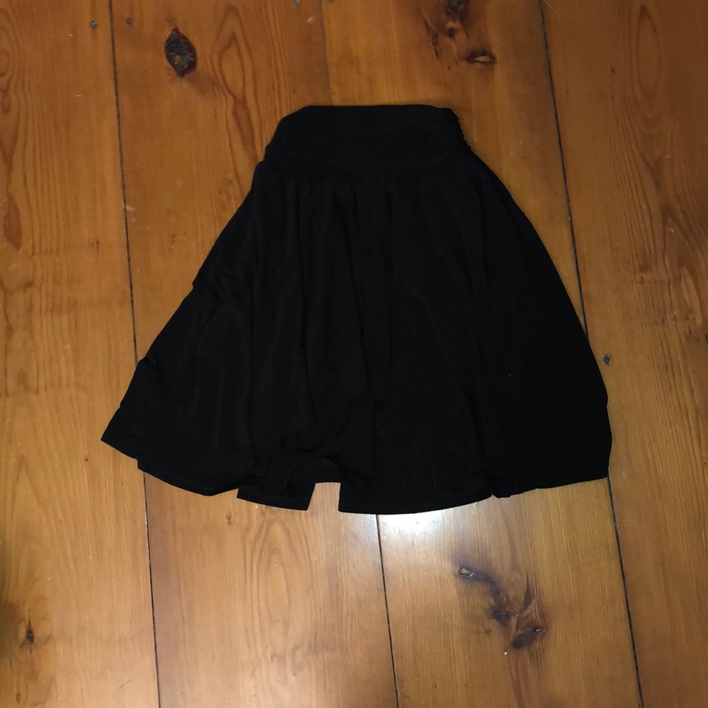 Un Deux Trois Black Skater Skirt